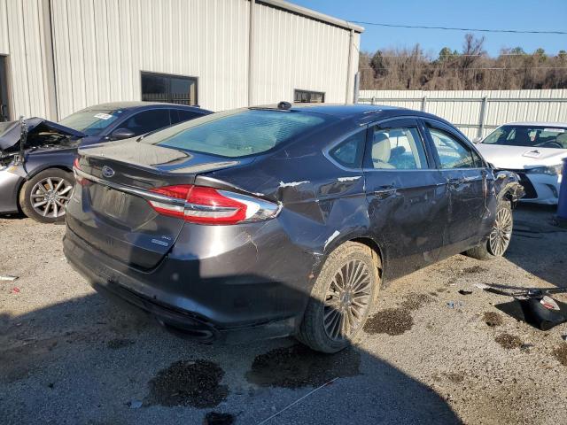 3FA6P0H96HR183592 - 2017 FORD FUSION SE GRAY photo 3