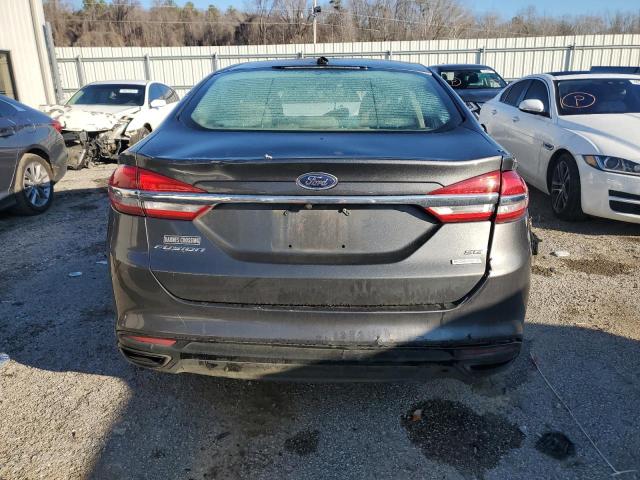 3FA6P0H96HR183592 - 2017 FORD FUSION SE GRAY photo 6