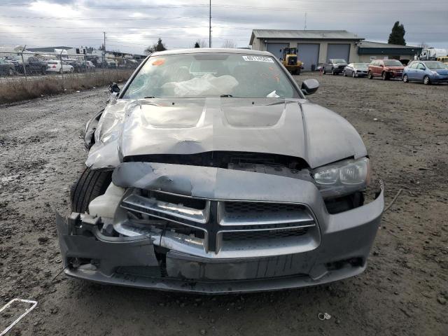 2B3CL3CG5BH506261 - 2011 DODGE CHARGER GRAY photo 5