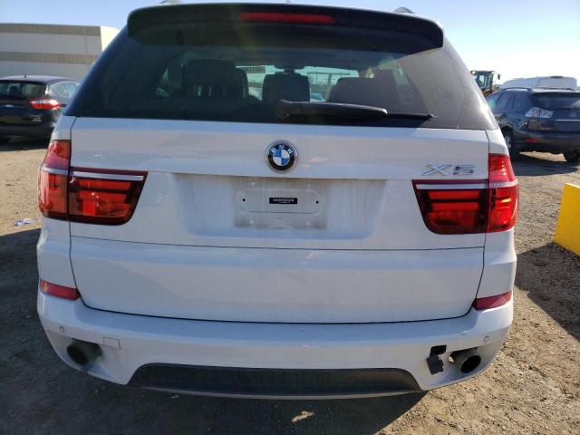 5UXZV4C50D0B13770 - 2013 BMW X5 XDRIVE35I WHITE photo 6