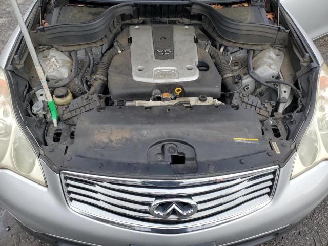 JNKAJ09E78M301142 - 2008 INFINITI EX35 BASE Արծաթագույն լուսանկար 11