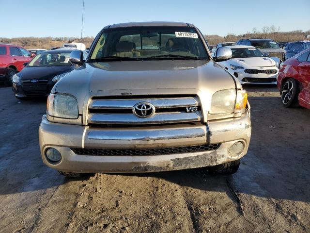 5TBBT44133S432361 - 2003 TOYOTA TUNDRA ACCESS CAB SR5 GOLD photo 5