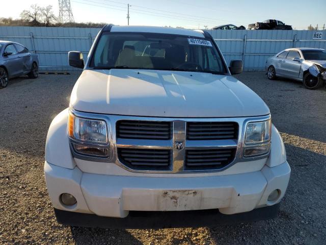 1D8GU28K38W179035 - 2008 DODGE NITRO SXT WHITE photo 5