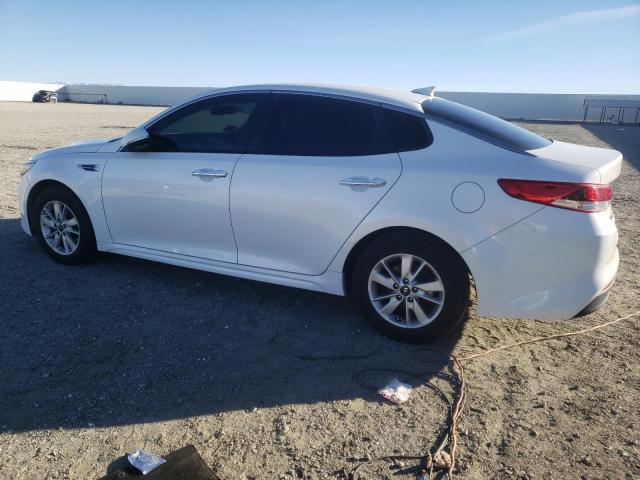 5XXGT4L35JG196665 - 2018 KIA OPTIMA LX WHITE photo 2