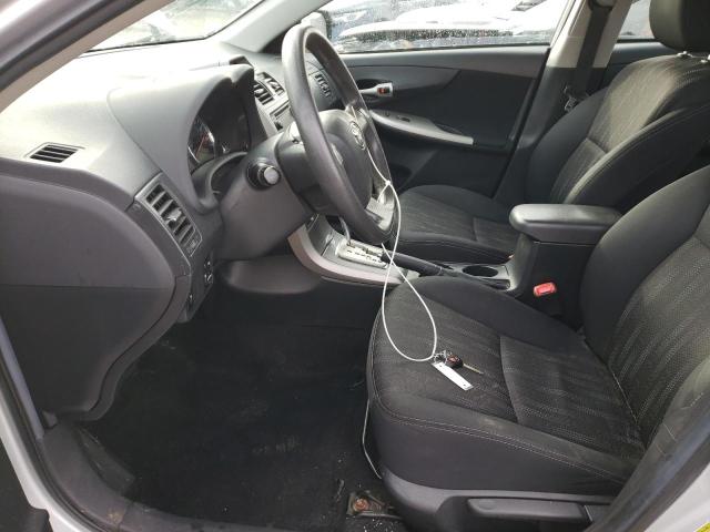 2T1BU4EE2DC101920 - 2013 TOYOTA COROLLA BASE SILVER photo 7
