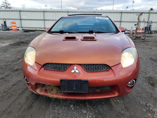 4A3AK24F57E006573 - 2007 MITSUBISHI ECLIPSE GS ORANGE photo 5