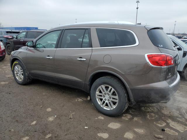 5GAER13D59J207167 - 2009 BUICK ENCLAVE CX BROWN photo 2