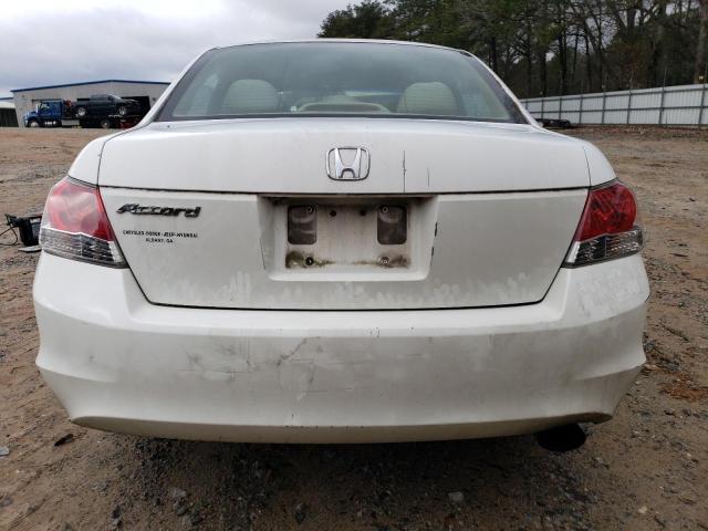 1HGCP2F72AA036746 - 2010 HONDA ACCORD EX WHITE photo 6