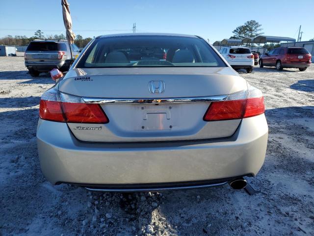 1HGCR2F78DA179702 - 2013 HONDA ACCORD EX BEIGE photo 6