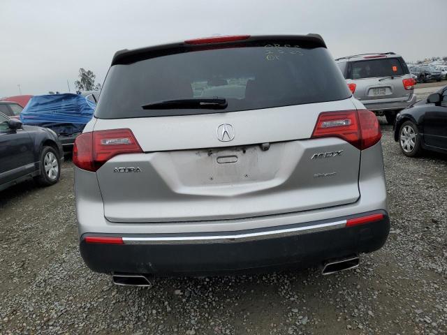 2HNYD2H38CH519101 - 2012 ACURA MDX TECHNOLOGY SILVER photo 6