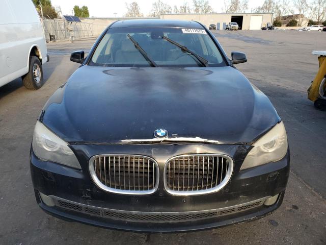 WBAKB8C53BCY65889 - 2011 BMW 750 LI BLACK photo 5