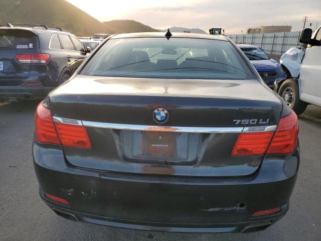 WBAKB8C53BCY65889 - 2011 BMW 750 LI BLACK photo 6