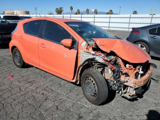 JTDKDTB32E1061762 - 2014 TOYOTA PRIUS C ORANGE photo 4