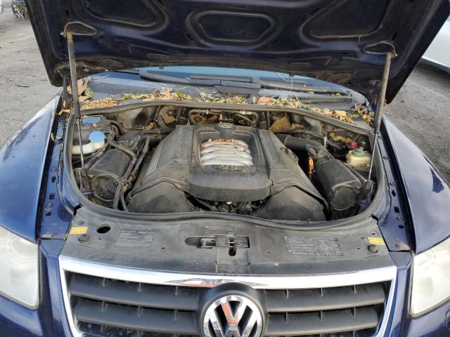 WVGZM77L56D006670 - 2006 VOLKSWAGEN TOUAREG 4.2 BLUE photo 12