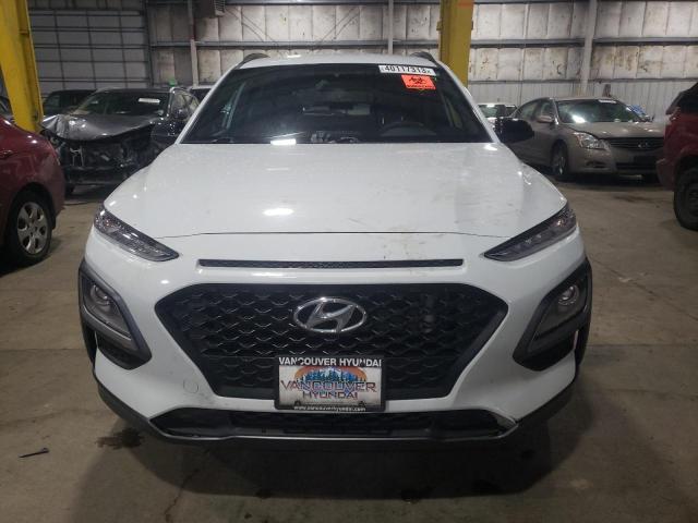 KM8K6CA50MU681726 - 2021 HYUNDAI KONA NIGHT WHITE photo 5