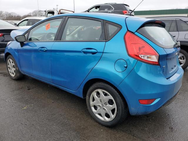 3FADP4EJ6DM182687 - 2013 FORD FIESTA SE BLUE photo 2