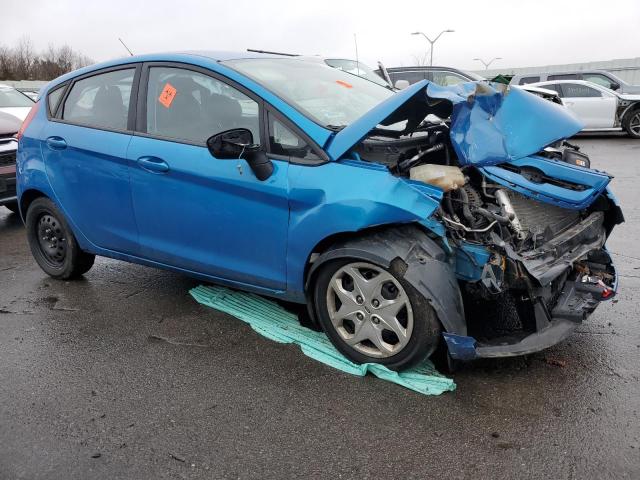 3FADP4EJ6DM182687 - 2013 FORD FIESTA SE BLUE photo 4