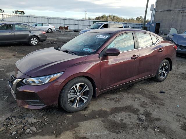 3N1AB8CV8PY299843 - 2023 NISSAN SENTRA SV BURGUNDY photo 1