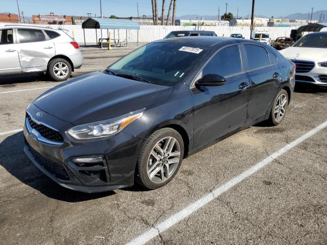 3KPF34AD8KE023594 - 2019 KIA FORTE GT LINE BLACK photo 1