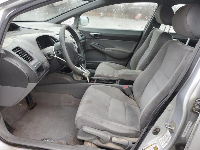 1HGFA16587L037100 - 2007 HONDA CIVIC LX SILVER photo 7