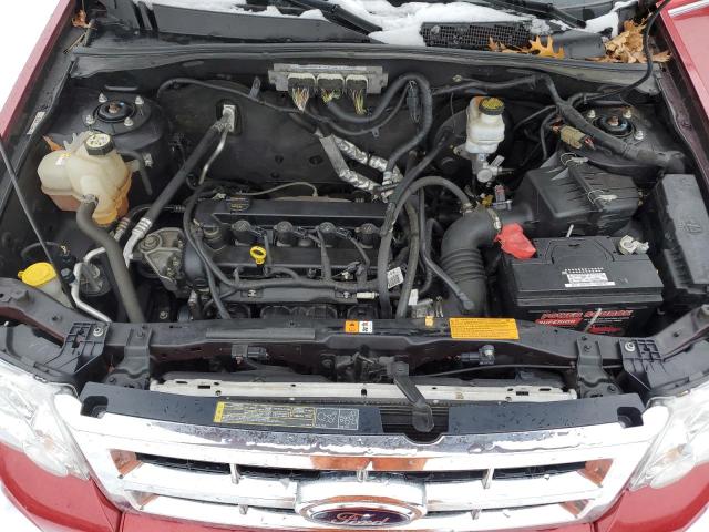 1FMCU0D75AKA42285 - 2010 FORD ESCAPE XLT BURGUNDY photo 12