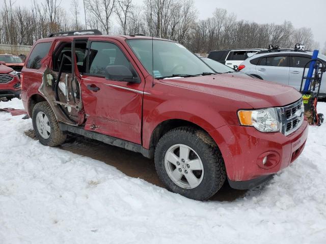 1FMCU0D75AKA42285 - 2010 FORD ESCAPE XLT BURGUNDY photo 4