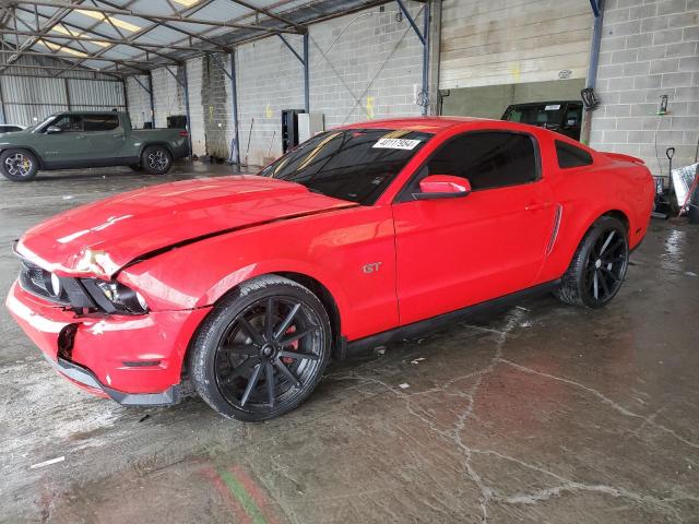 1ZVBP8CH6A5158333 - 2010 FORD MUSTANG GT RED photo 1