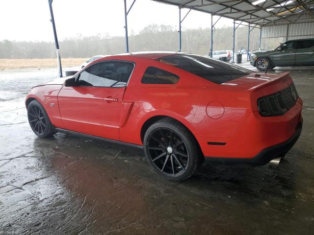 1ZVBP8CH6A5158333 - 2010 FORD MUSTANG GT RED photo 2