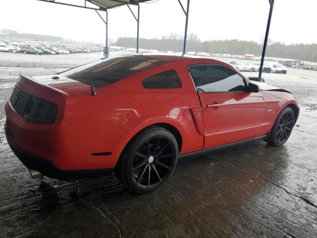 1ZVBP8CH6A5158333 - 2010 FORD MUSTANG GT RED photo 3