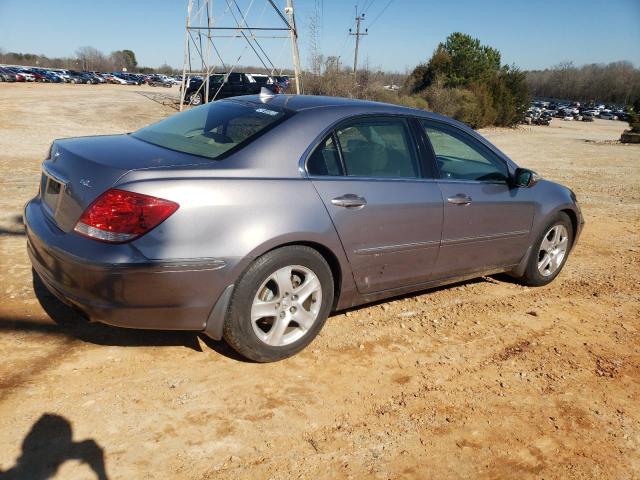 JH4KB16595C003608 - 2005 ACURA RL SILVER photo 3