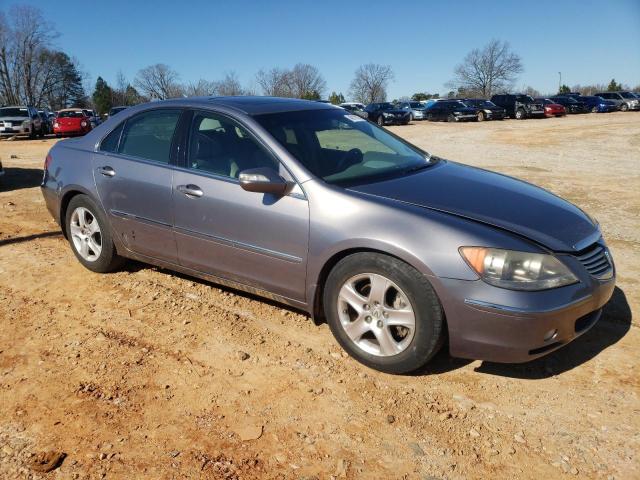 JH4KB16595C003608 - 2005 ACURA RL SILVER photo 4