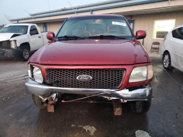 1FTRX17242NB10913 - 2002 FORD F150 RED photo 5