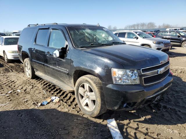 3GNFK16367G100600 - 2007 CHEVROLET SUBURBAN K1500 BLACK photo 4