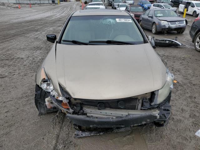 1HGCP26858A048408 - 2008 HONDA ACCORD EXL TAN photo 5