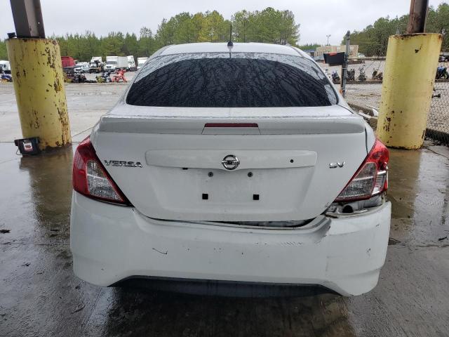 3N1CN7AP0KL840131 - 2019 NISSAN VERSA S WHITE photo 6