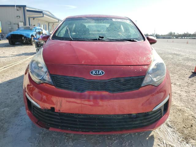 KNADM4A36H6118727 - 2017 KIA RIO LX RED photo 5