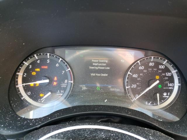 5TDHZRBHXLS502595 - 2020 TOYOTA HIGHLANDER XLE SILVER photo 9