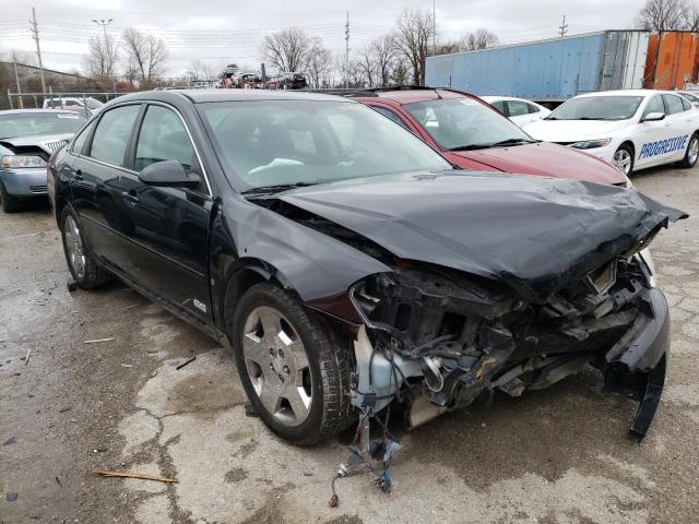 2G1WD58C589288991 - 2008 CHEVROLET IMPALA SUPER SPORT BLACK photo 4