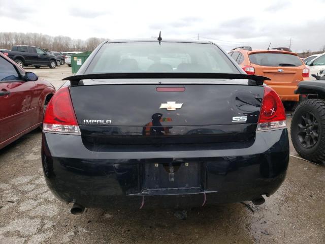 2G1WD58C589288991 - 2008 CHEVROLET IMPALA SUPER SPORT BLACK photo 6