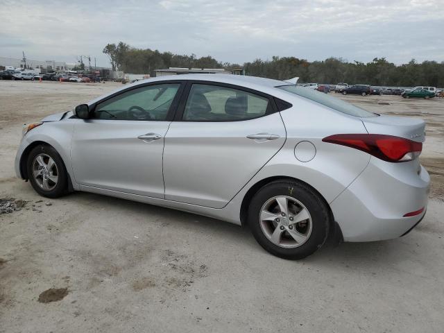 KMHDH4AE5FU309925 - 2015 HYUNDAI ELANTRA SE SILVER photo 2