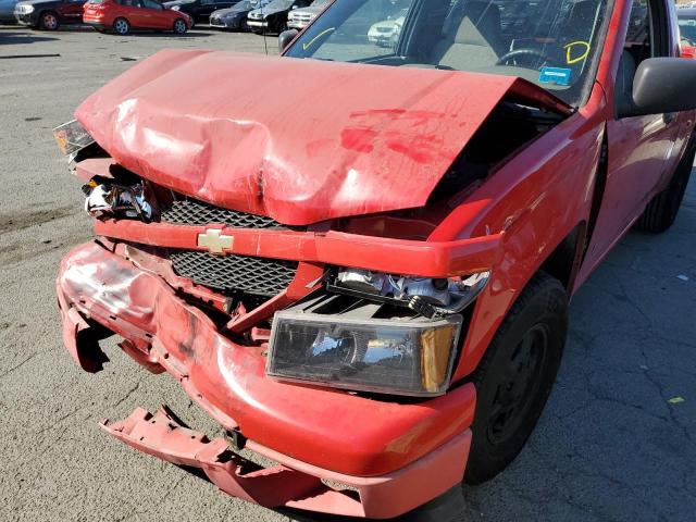 1GCCS148968206411 - 2006 CHEVROLET COLORADO RED photo 9