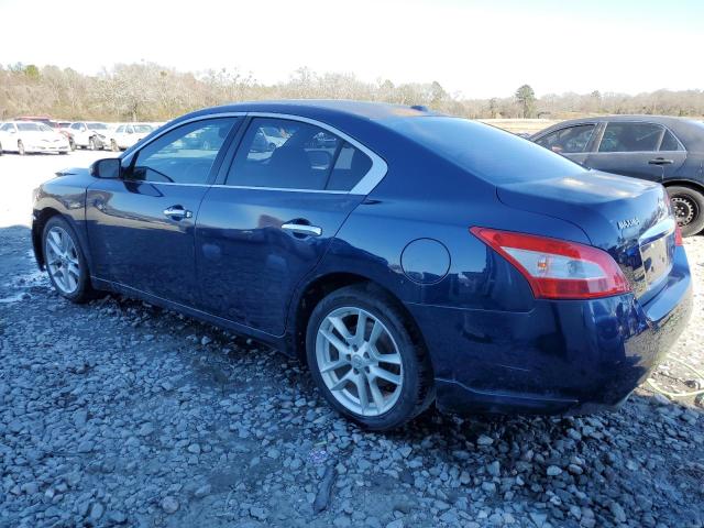 1N4AA5AP2BC853064 - 2011 NISSAN MAXIMA S BLUE photo 2