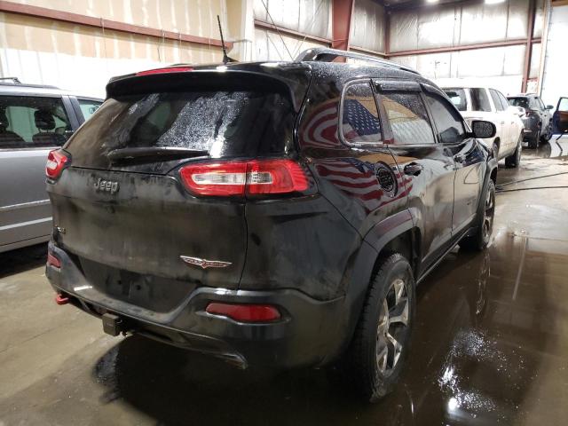 1C4PJMBSXHD234135 - 2017 JEEP CHEROKEE TRAILHAWK BLACK photo 3