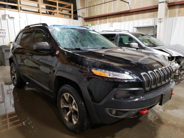 1C4PJMBSXHD234135 - 2017 JEEP CHEROKEE TRAILHAWK BLACK photo 4
