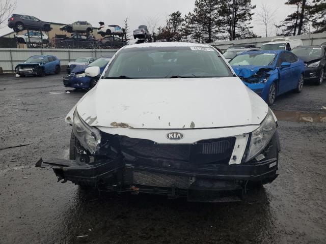 5XXGR4A60DG113739 - 2013 KIA OPTIMA SX WHITE photo 5