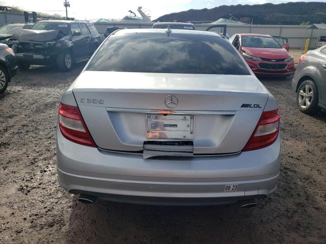 WDDGF54X69R061160 - 2009 MERCEDES-BENZ C 300 SILVER photo 6