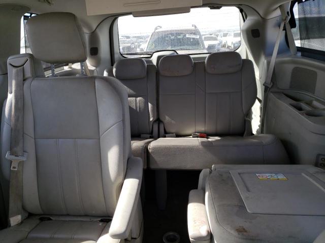 2A8HR54P08R788351 - 2008 CHRYSLER TOWN & COU TOURING მუქწითელი ფოტო 10