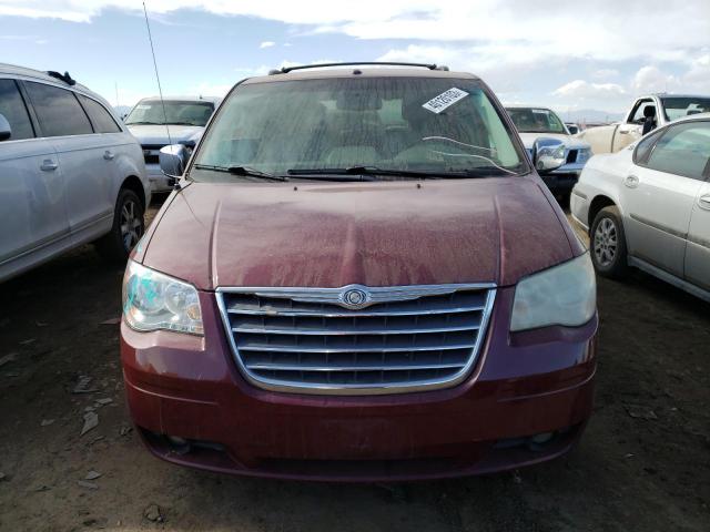 2A8HR54P08R788351 - 2008 CHRYSLER TOWN & COU TOURING მუქწითელი ფოტო 5