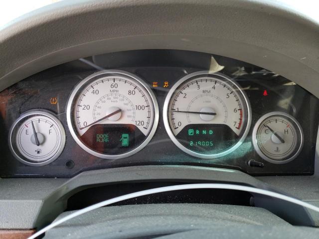 2A8HR54P08R788351 - 2008 CHRYSLER TOWN & COU TOURING მუქწითელი ფოტო 9