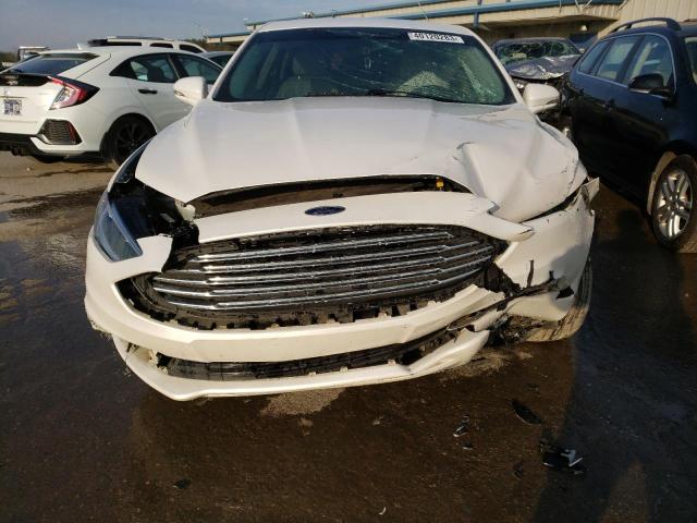 3FA6P0K9XJR129226 - 2018 FORD FUSION TITANIUM/PLATINUM WHITE photo 5